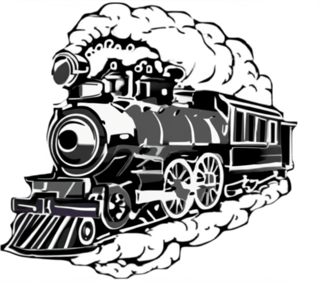 Second Street Station Train Logo